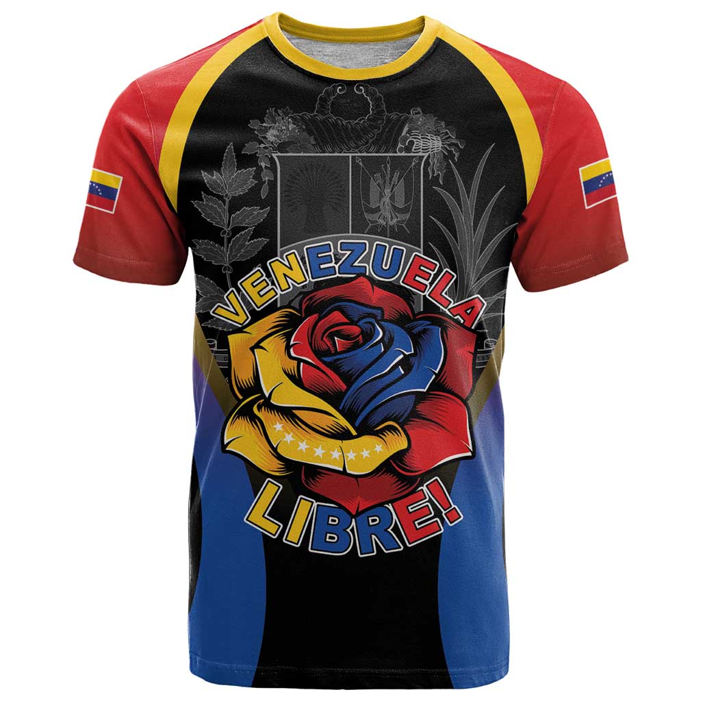 Venezuela Libre T Shirt Freedom And National Pride - Wonder Print Shop
