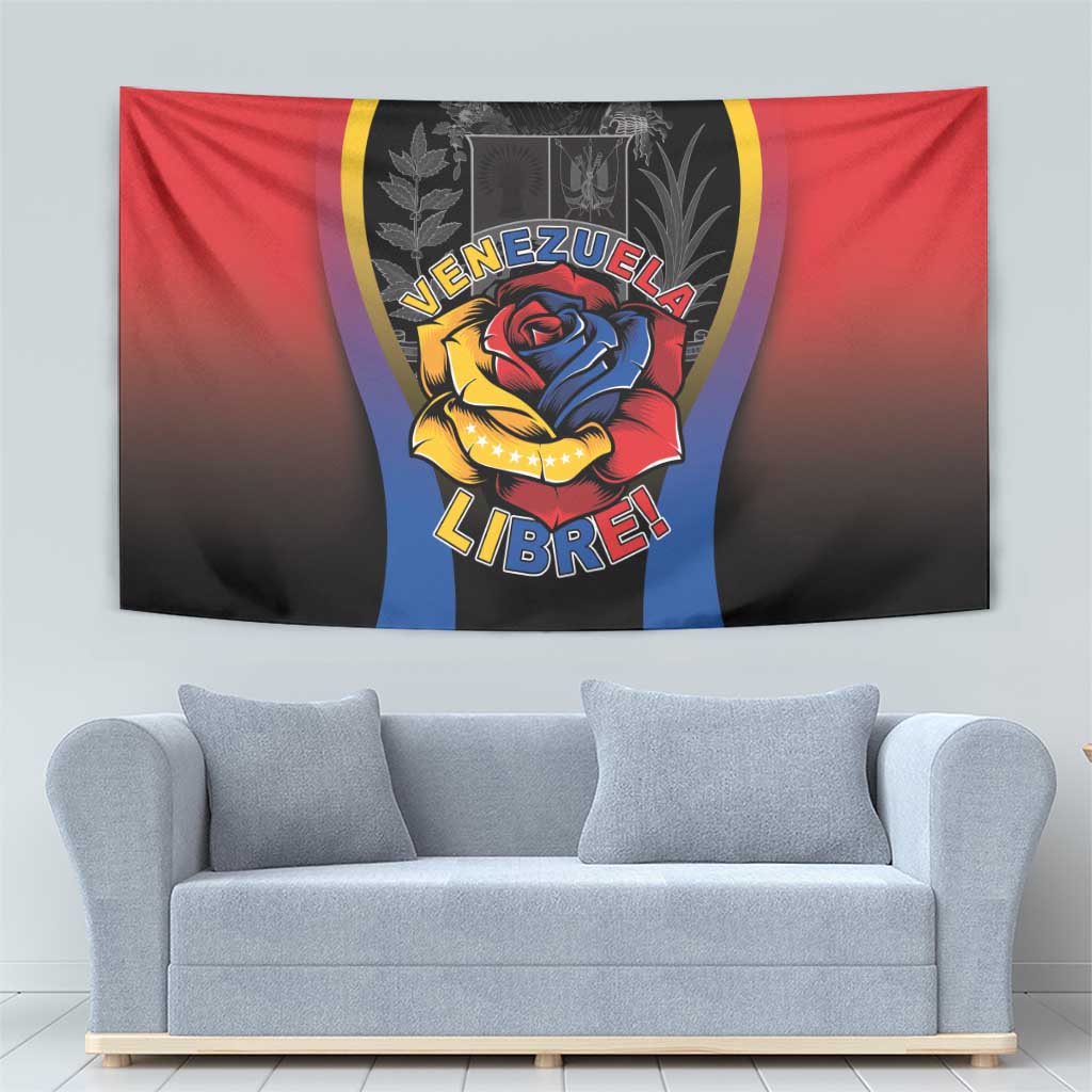 Venezuela Libre Tapestry Freedom And National Pride - Wonder Print Shop