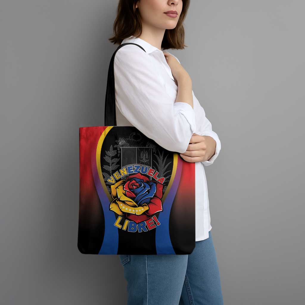 Venezuela Libre Tote Bag Freedom And National Pride - Wonder Print Shop