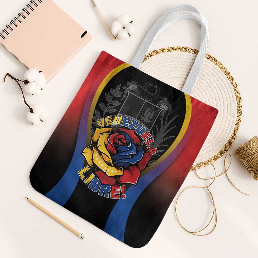 Venezuela Libre Tote Bag Freedom And National Pride - Wonder Print Shop