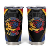 Venezuela Libre Tumbler Cup Freedom And National Pride - Wonder Print Shop