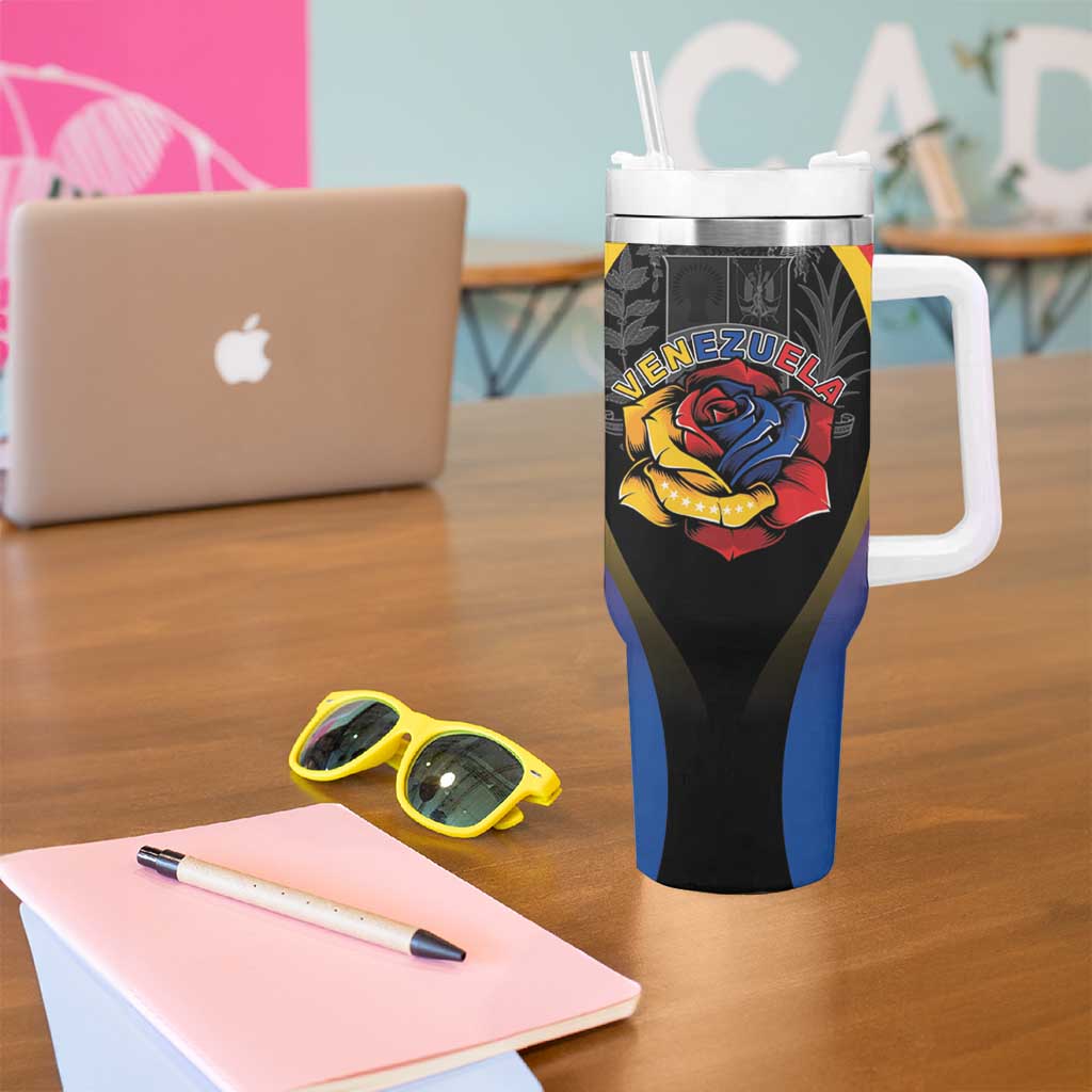 Venezuela Libre Tumbler With Handle Freedom And National Pride - Wonder Print Shop