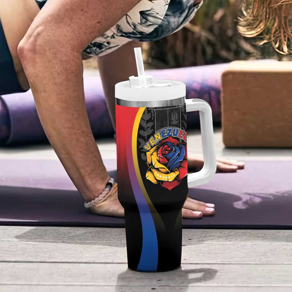 Venezuela Libre Tumbler With Handle Freedom And National Pride - Wonder Print Shop