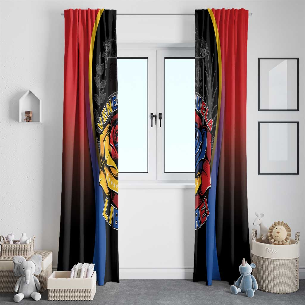 Venezuela Libre Window Curtain Freedom And National Pride - Wonder Print Shop