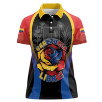 Venezuela Libre Women Polo Shirt Freedom And National Pride - Wonder Print Shop