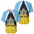 Personalised Saint Lucia Baseball Jersey Coat Of Arm With Palm Leaf Pattern