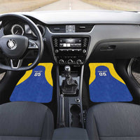 Saint Lucia Football Car Mats Sporty Style