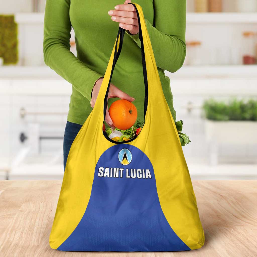 Saint Lucia Football Grocery Bag Sporty Style