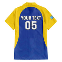 Custom Saint Lucia Football Hawaiian Shirt Sporty Style