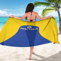Saint Lucia Football Sarong Sporty Style