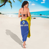 Saint Lucia Football Sarong Sporty Style