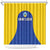 Saint Lucia Football Shower Curtain Sporty Style