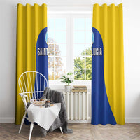 Saint Lucia Football Window Curtain Sporty Style