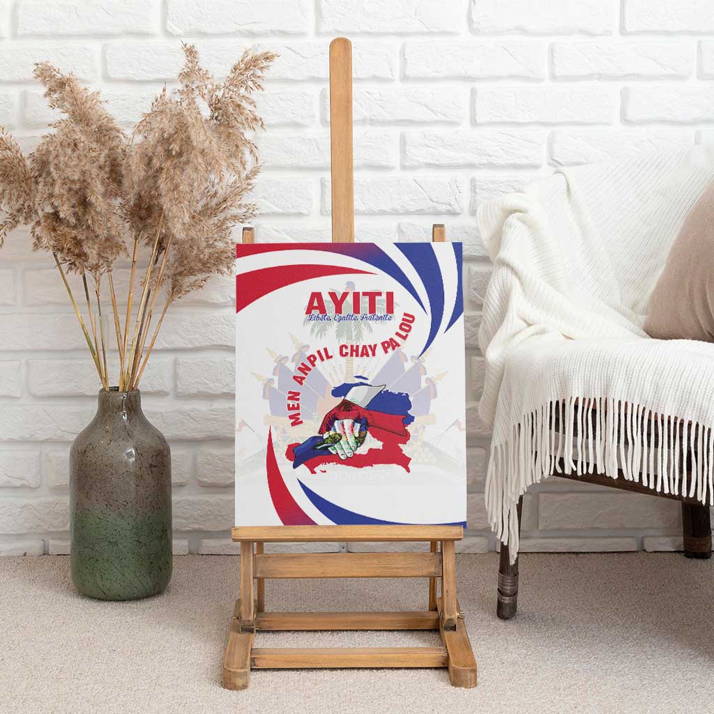 Haiti Canvas Wall Art Men Anpil Chay Pa Lou