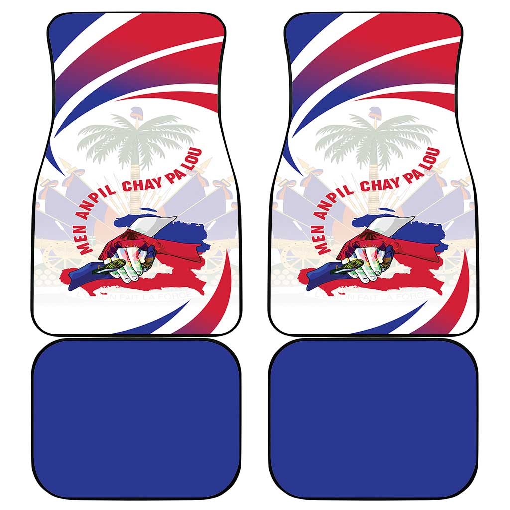 Haiti Car Mats Men Anpil Chay Pa Lou