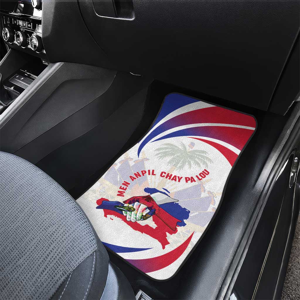 Haiti Car Mats Men Anpil Chay Pa Lou
