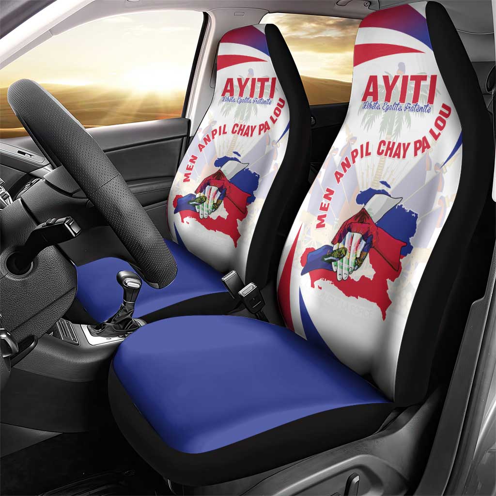 Haiti Car Seat Cover Men Anpil Chay Pa Lou