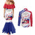 Haiti Couples Matching Mermaid Dress and Long Sleeve Button Shirt Men Anpil Chay Pa Lou LT05