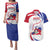 Haiti Couples Matching Puletasi and Hawaiian Shirt Men Anpil Chay Pa Lou LT05