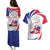 Haiti Couples Matching Puletasi and Hawaiian Shirt Men Anpil Chay Pa Lou LT05