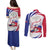 Haiti Couples Matching Puletasi and Long Sleeve Button Shirt Men Anpil Chay Pa Lou LT05