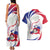 Haiti Couples Matching Tank Maxi Dress and Hawaiian Shirt Men Anpil Chay Pa Lou LT05