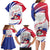 Haiti Family Matching Long Sleeve Bodycon Dress and Hawaiian Shirt Men Anpil Chay Pa Lou LT05