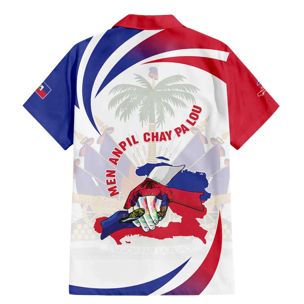 Haiti Family Matching Mermaid Dress and Hawaiian Shirt Men Anpil Chay Pa Lou LT05