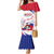 Haiti Family Matching Mermaid Dress and Hawaiian Shirt Men Anpil Chay Pa Lou LT05