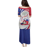 Haiti Family Matching Puletasi and Hawaiian Shirt Men Anpil Chay Pa Lou LT05