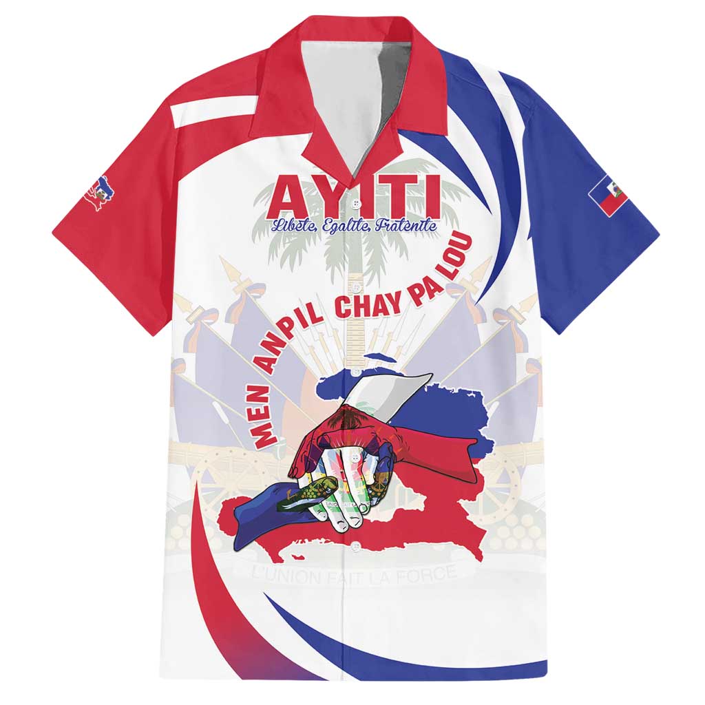 Haiti Hawaiian Shirt Men Anpil Chay Pa Lou LT05