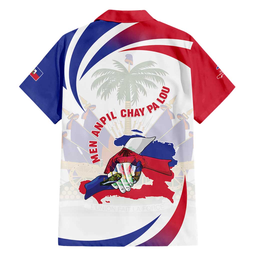 Haiti Hawaiian Shirt Men Anpil Chay Pa Lou LT05