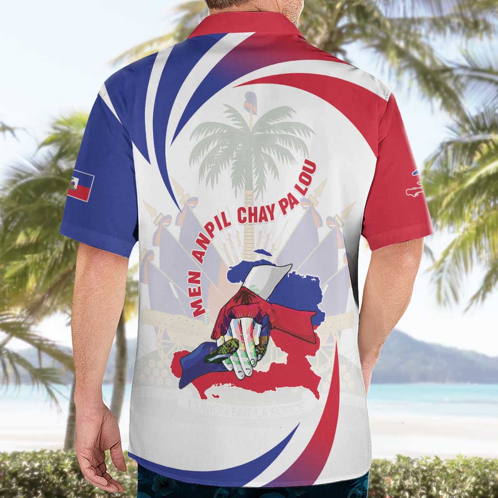 Haiti Hawaiian Shirt Men Anpil Chay Pa Lou LT05