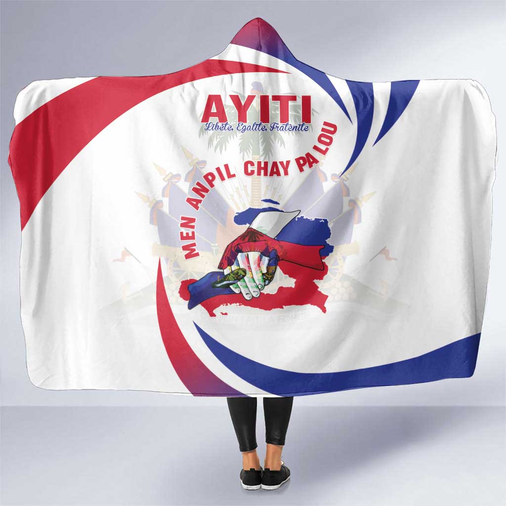 Haiti Hooded Blanket Men Anpil Chay Pa Lou