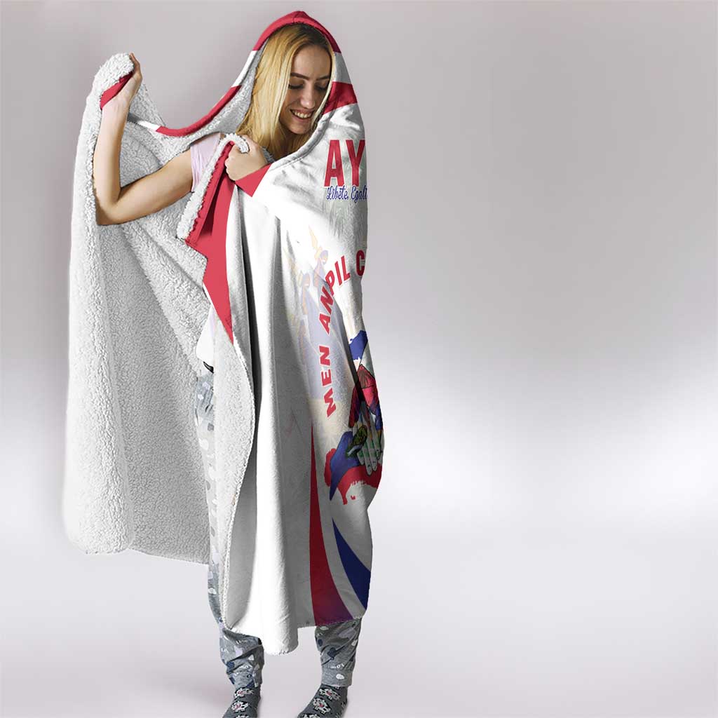 Haiti Hooded Blanket Men Anpil Chay Pa Lou