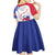 Haiti Kid Short Sleeve Dress Men Anpil Chay Pa Lou LT05