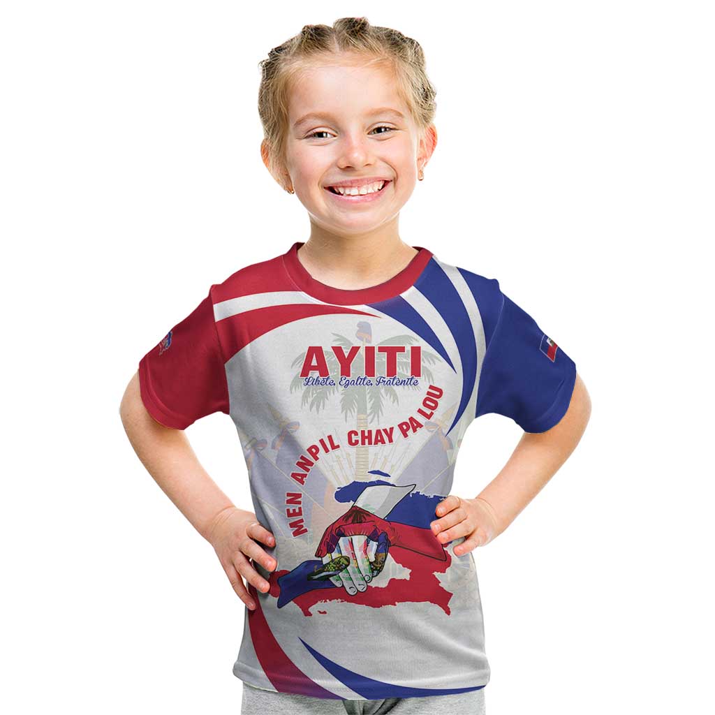 Haiti Kid T Shirt Men Anpil Chay Pa Lou LT05