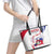 Haiti Leather Tote Bag Men Anpil Chay Pa Lou