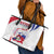 Haiti Leather Tote Bag Men Anpil Chay Pa Lou