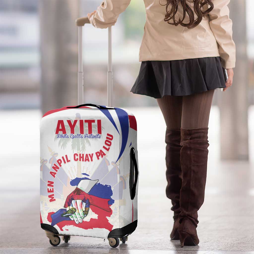 Haiti Luggage Cover Men Anpil Chay Pa Lou