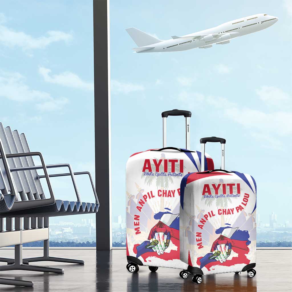 Haiti Luggage Cover Men Anpil Chay Pa Lou