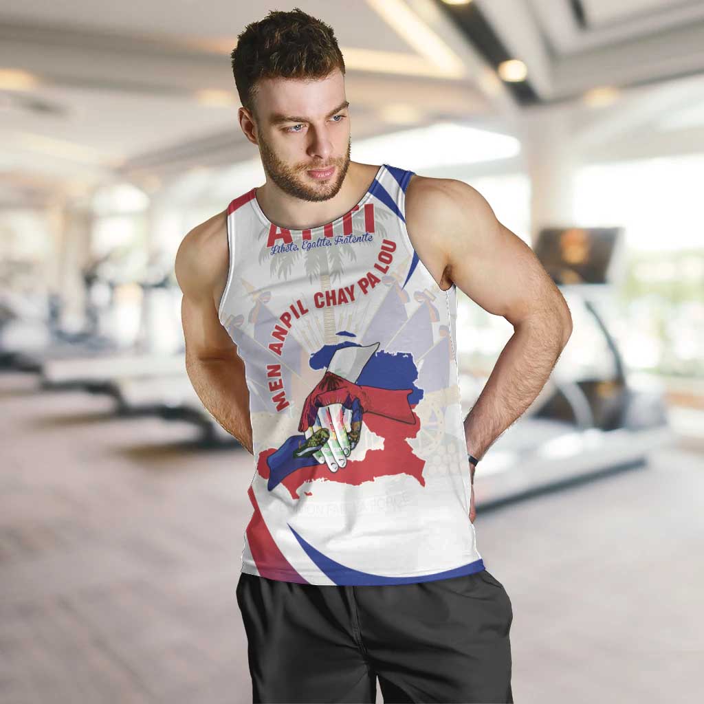 Haiti Men Tank Top Men Anpil Chay Pa Lou LT05