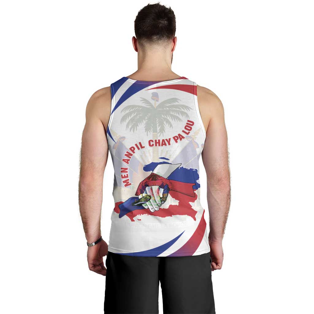Haiti Men Tank Top Men Anpil Chay Pa Lou LT05
