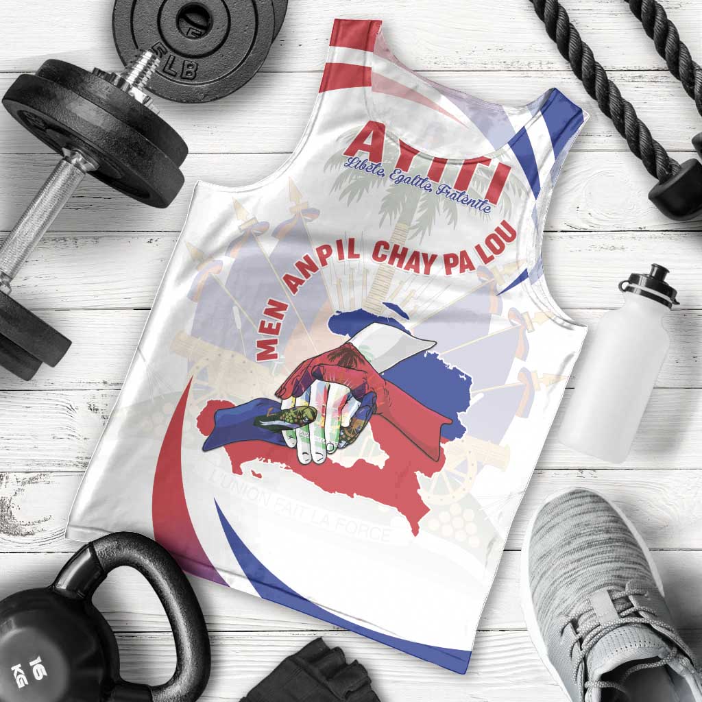 Haiti Men Tank Top Men Anpil Chay Pa Lou LT05