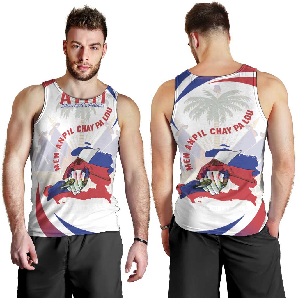 Haiti Men Tank Top Men Anpil Chay Pa Lou LT05