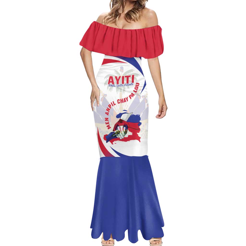Haiti Mermaid Dress Men Anpil Chay Pa Lou LT05