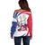 Haiti Off Shoulder Sweater Men Anpil Chay Pa Lou LT05