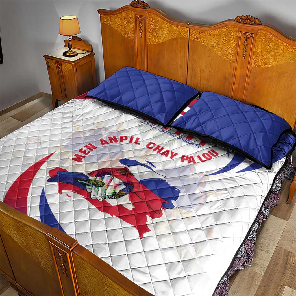 Haiti Quilt Bed Set Men Anpil Chay Pa Lou