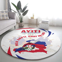 Haiti Round Carpet Men Anpil Chay Pa Lou