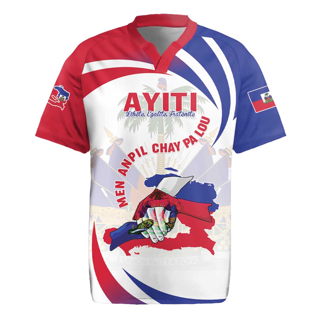 Haiti Rugby Jersey Men Anpil Chay Pa Lou LT05